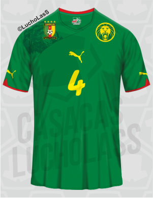 camiseta Camerún