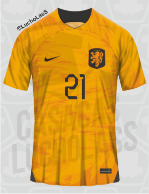 camiseta Países Bajos