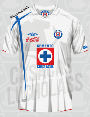 camiseta Club de Fútbol Cruz Azul