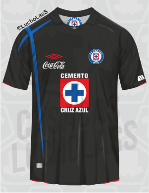 camiseta Club de Fútbol Cruz Azul