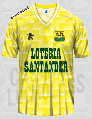 camiseta Atlético Bucaramanga 1988