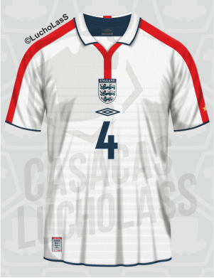 camiseta Inglaterra