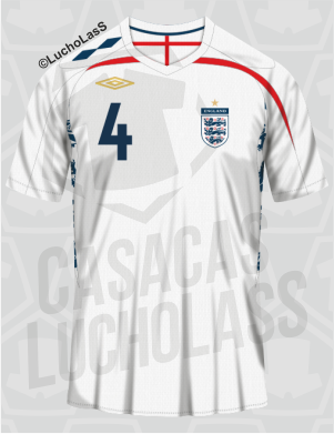 camiseta Inglaterra
