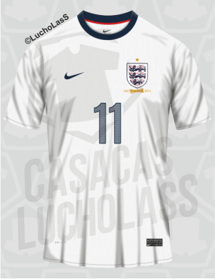 camiseta Inglaterra