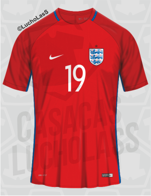 camiseta Inglaterra