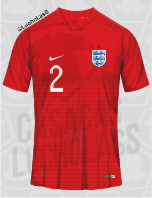 camiseta Inglaterra
