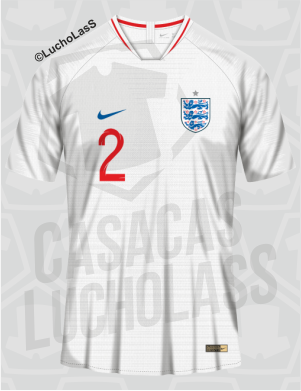 camiseta Inglaterra