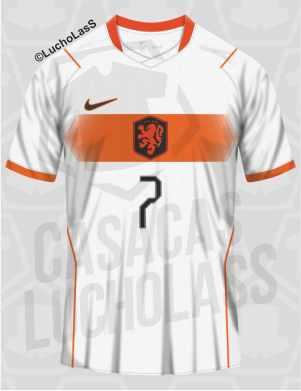 camiseta Países Bajos