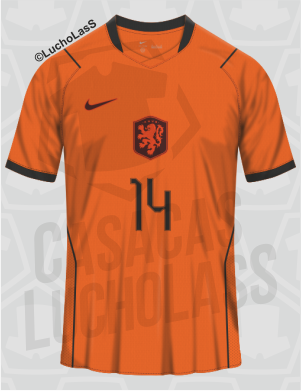 camiseta Países Bajos