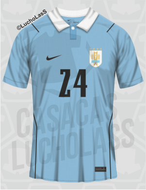 camiseta Uruguay