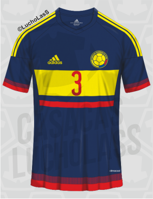 camiseta Colombia