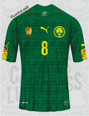 camiseta Camerún