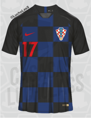 camiseta Croacia