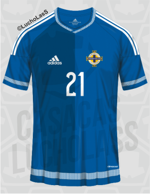 camiseta Irlanda del Norte