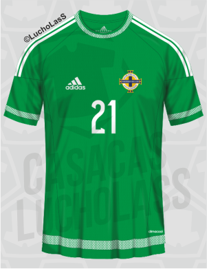 camiseta Irlanda del Norte