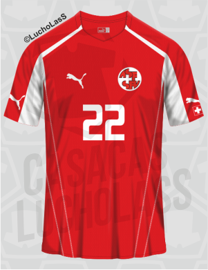 camiseta Suiza