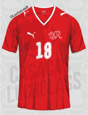 camiseta Suiza