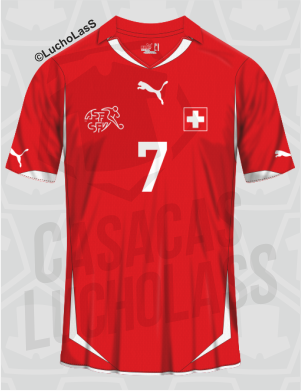 camiseta Suiza