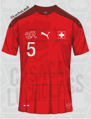 camiseta Suiza