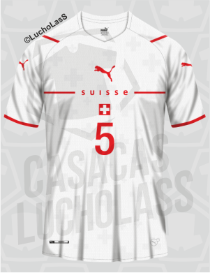 camiseta Suiza