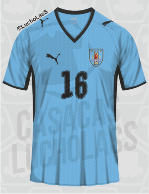 camiseta Uruguay