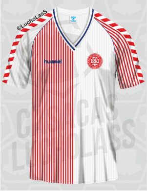 camiseta Dinamarca