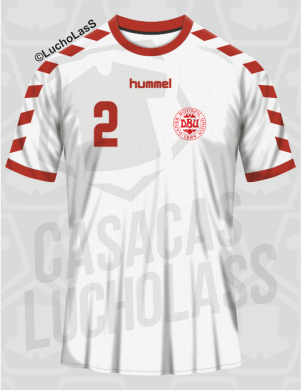 camiseta Dinamarca
