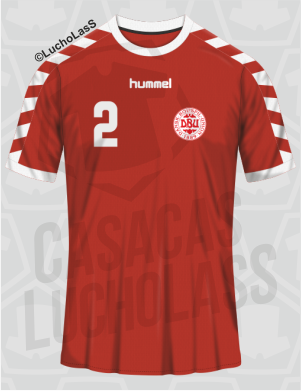 camiseta Dinamarca