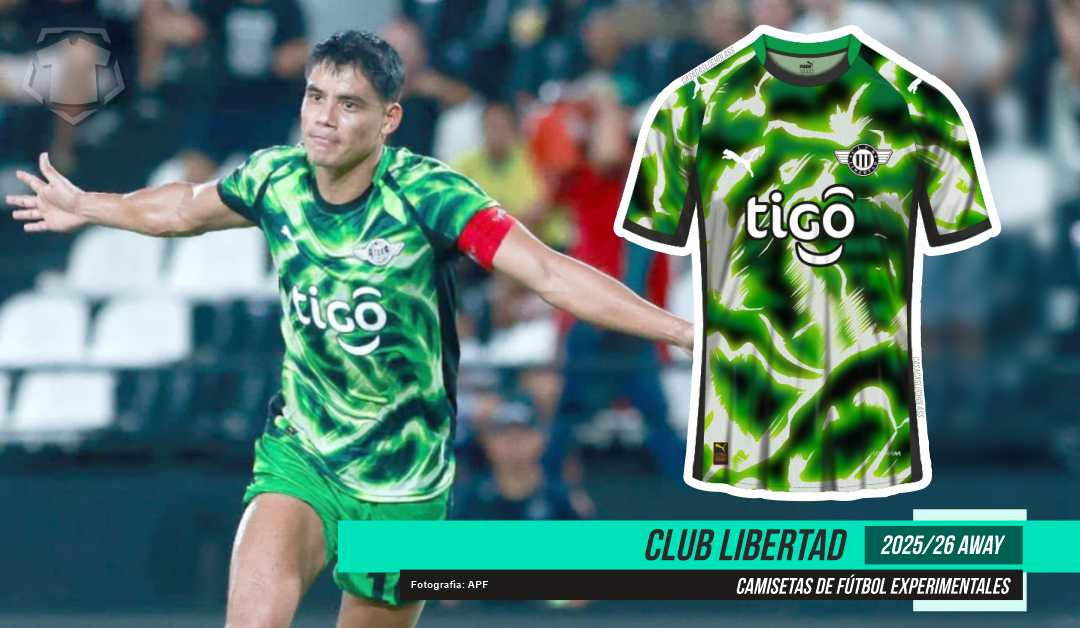 camisetas de fútbol experimentales: Club Libertad 2025