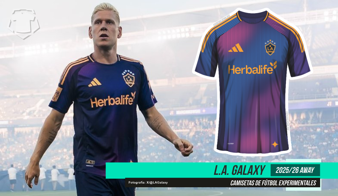camisetas de fútbol experimentales: Los Angeles Galaxy