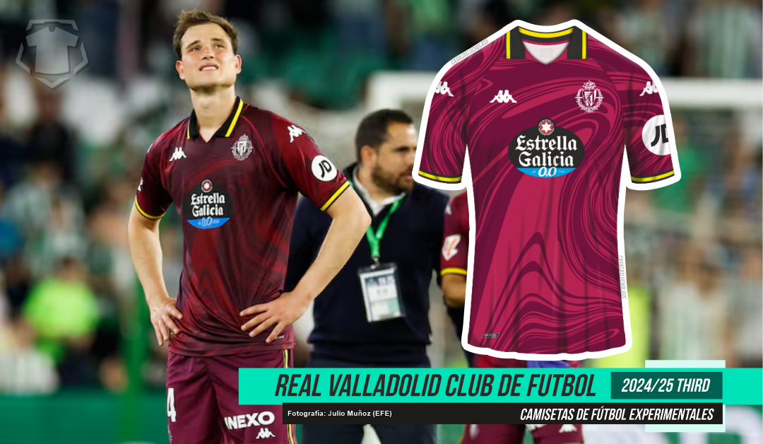 camisetas de fútbol experimentales: Real Valladolid