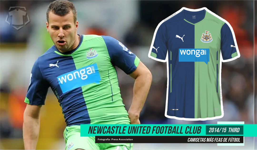 Peores camisetas de fútbol: Newcastle United 2014/15