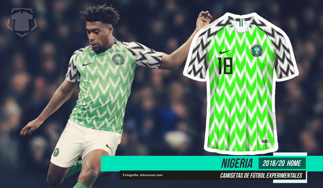 camisetas de fútbol experimentales: Nigeria